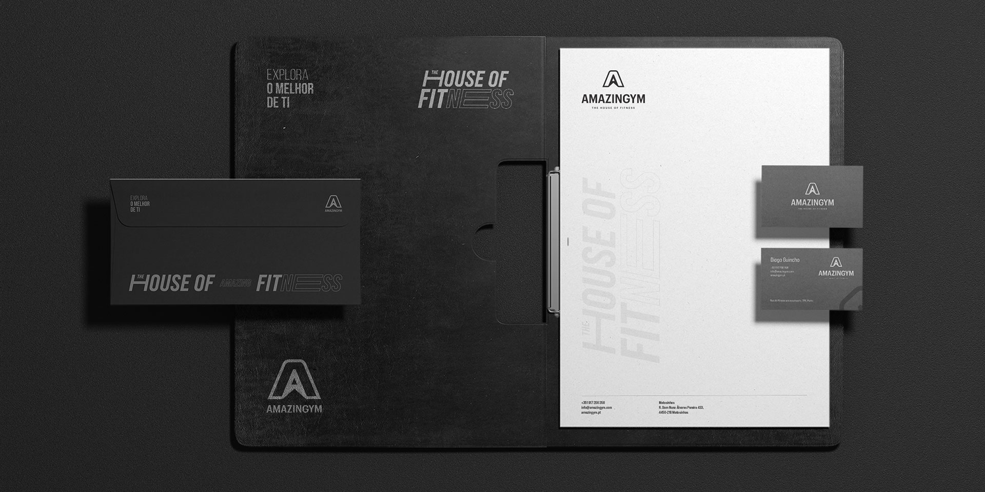 Design Porto Logotipo Identidade Visual